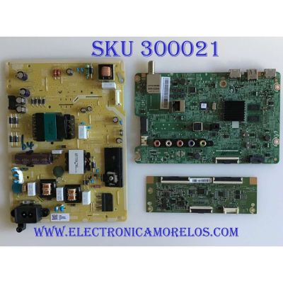 KIT DE TARJETAS PARA TV SAMSUNG / MAIN BN94-09536L / BN41-02307B / BN97-09305G / FUENTE BN4400852A / L48MSF_FDY / BN44-00852A / T-CON 44-9771289A / 47-6021139 / HV430FHBN1A / HV430FHB-N1A / 44295A / BN81-15954A / BOEI430WU1 / MODELO UN43J5202AFXZA BZ01